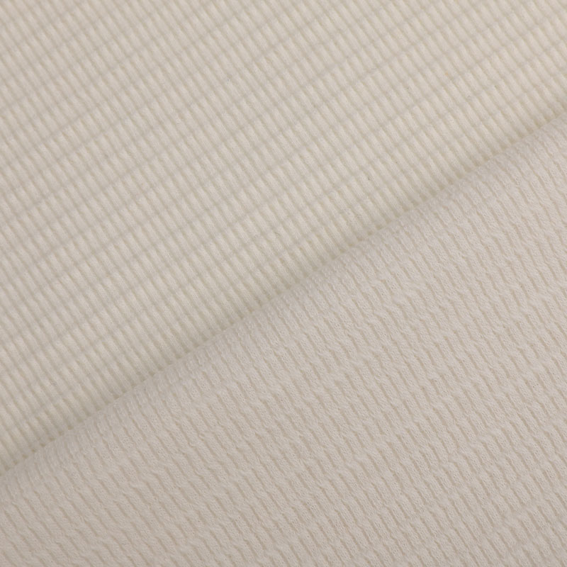 32s CVC + 21s T/C স্লাব + 30D স্প্যানডেক্স ওয়াফেল নিট